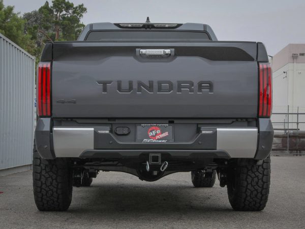 aFe 2022 Toyota Tundra V6-3.5L (tt) Apollo GT Series Hi-Tuck 2.5in to 3in 409 SS Cat-Back Exhaust Discount - Image 3